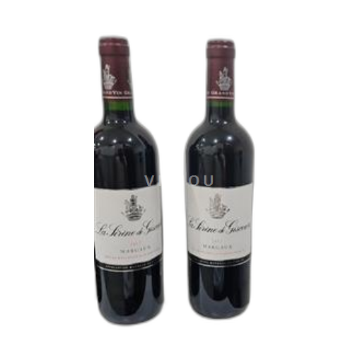 Vin Rouge sec 2017 La Sirène de Giscours 2017 France Bordeaux Margaux AOC