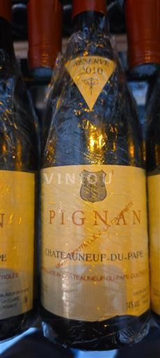 Rhônevallei Châteauneuf-du-Pape Pignan 2010