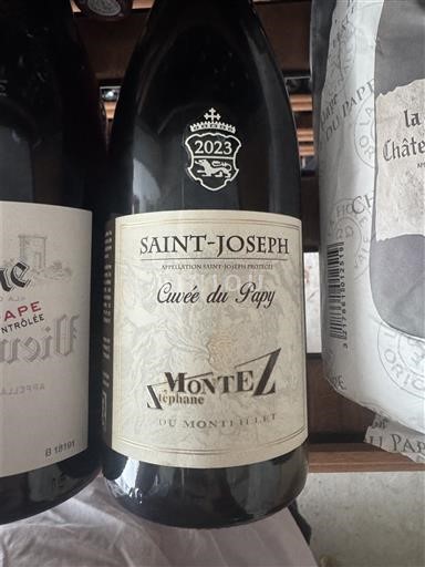 Rhône Valley Saint-Joseph Domaine Stéphane Montez du Papy 2023