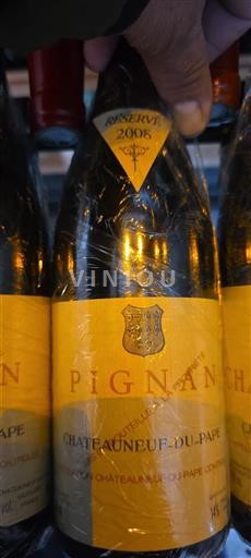 Rhônevallei Châteauneuf-du-Pape Pignan Réserve 2008