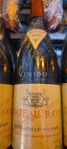 Vale do Ródano Châteauneuf-du-Pape Château Rayas Réserve 1998