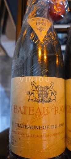 Vale do Ródano Châteauneuf-du-Pape Château Rayas Réservé 1995