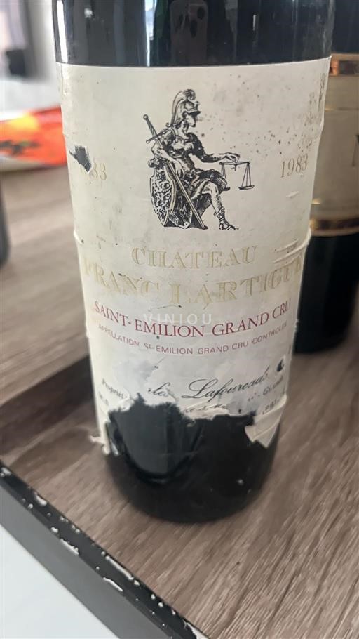 Bordéus Saint-Émilion Grand Cru Château Franc Lartigue 1983