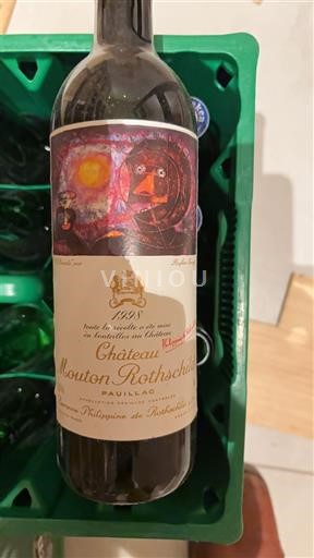 Bordeaux Pauillac Grand Cru Château Mouton Rothschild 1978