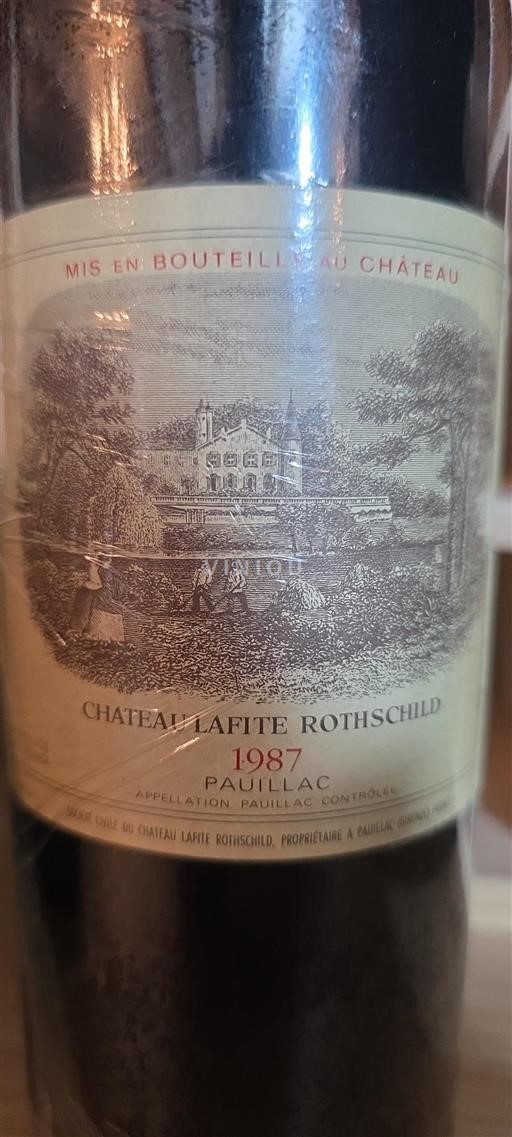 Bordéus Pauillac Grand Cru Château Lafite Rothschild 1987