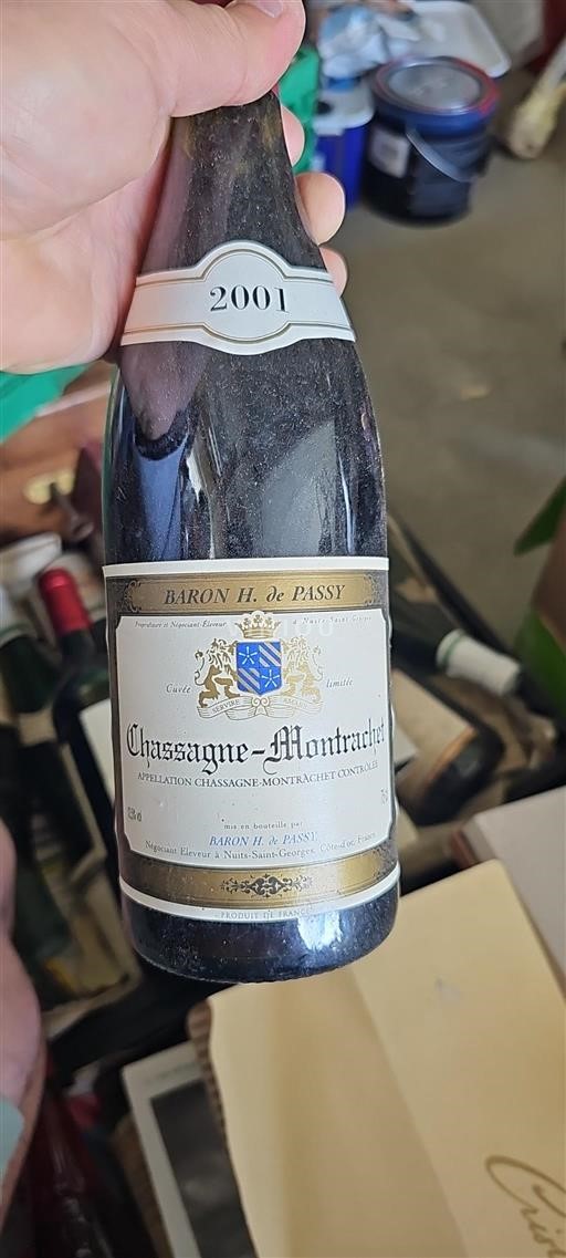 Bourgogne Chassagne-Montrachet Premier Cru Baron H. de Passy 2001