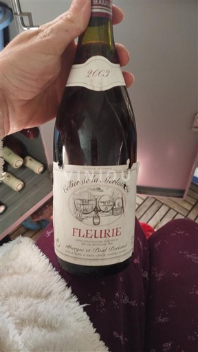 Beaujolais Fleurie Cellier de la Merlatière 2003