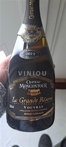 Thung lũng sông Loire Vouvray Château Moncontour La Grande Réserve 2022