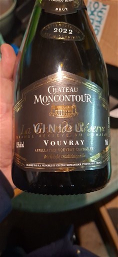 Valea Loarei Vouvray Château Moncontour La Grande Réserve 2022