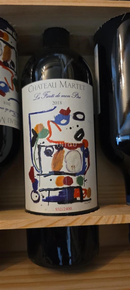 Bordeaux Sainte-Foy-Bordeaux Château Martet La Fierté de mon Père 2018
