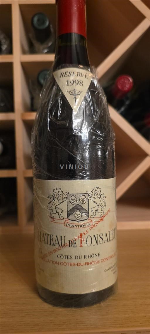 Valle del Rodano Côtes-du-Rhône Château Fonsalette Réservé 1998