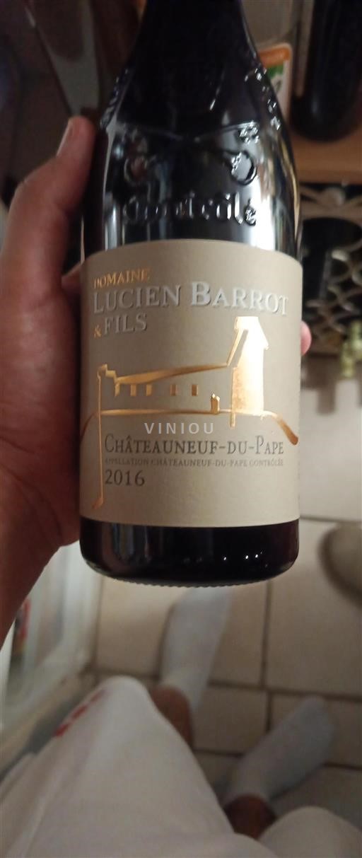 Rhône-dalen Châteauneuf-du-Pape Lucien Barrot & Fils 2016