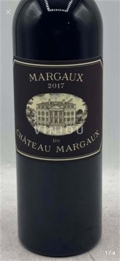 Bordeaux Margaux Grand Cru Château Margaux 2017