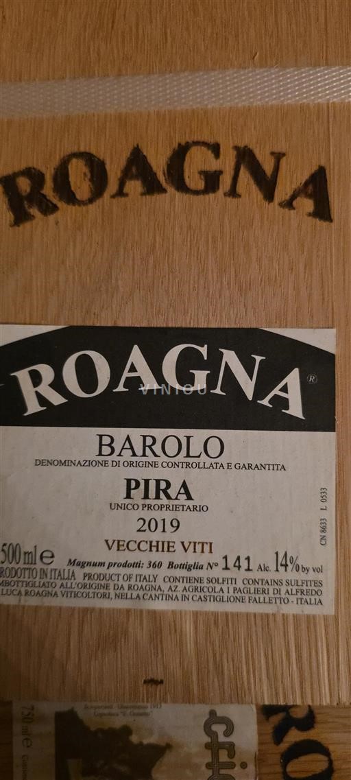 Piemont Barolo Roagna Pira Vecchie Viti 2019
