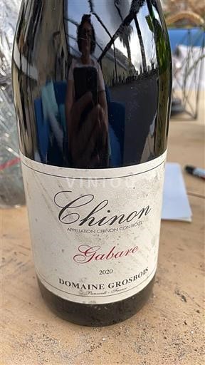Thung lũng sông Loire Chinon Domaine Grosbois Gabare 2020