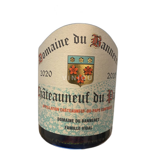 Wijnen Rouge sec Domaine du Banneret 2020 Frankrijk Rhônevallei Châteauneuf-du-Pape AOC