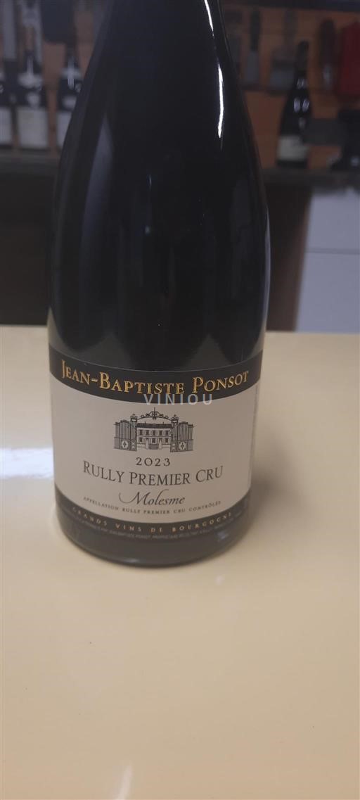 Borgoña Rully Premier Cru Jean-Baptiste Ponsot Molesme 2023
