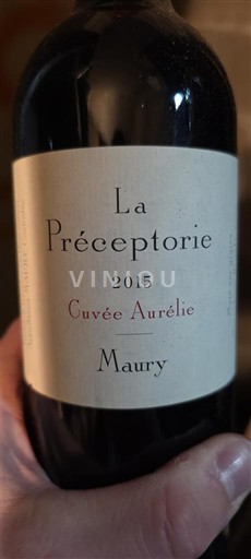 Roussillon Maury La Préceptorie Aurélie 2015