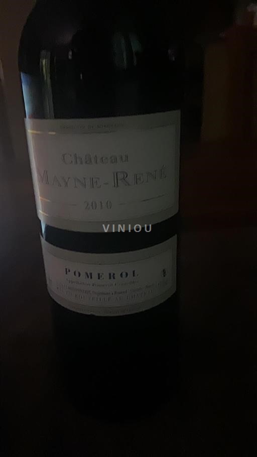 Bordeaux Pomerol Mayne-René 2010