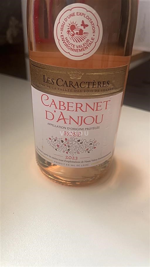 Loire Valley Cabernet d'Anjou Les Caractères 2023