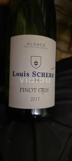 Alsasko Grand Cru Louis Scherb & Fils Pinot Gris 2017