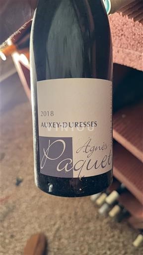 Bourgogne Auxey-Duresses Agnès Paquet 2018