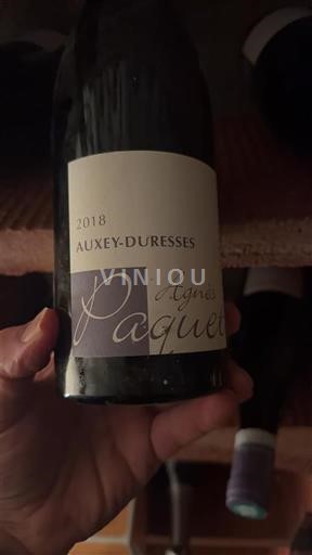 Bourgogne Auxey-duresses Agnès Paquet 2018