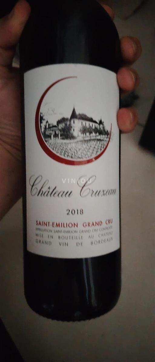 Burdeos Saint-Émilion Grand Cru Château Cruzeau 2018