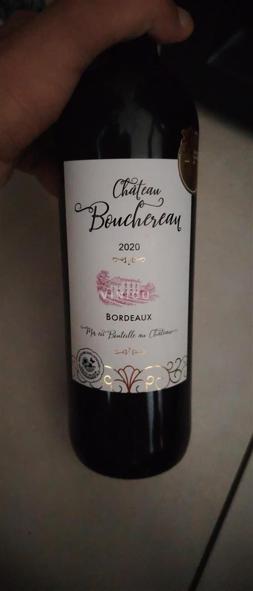 Bordeaux Château Bouchereau 2020