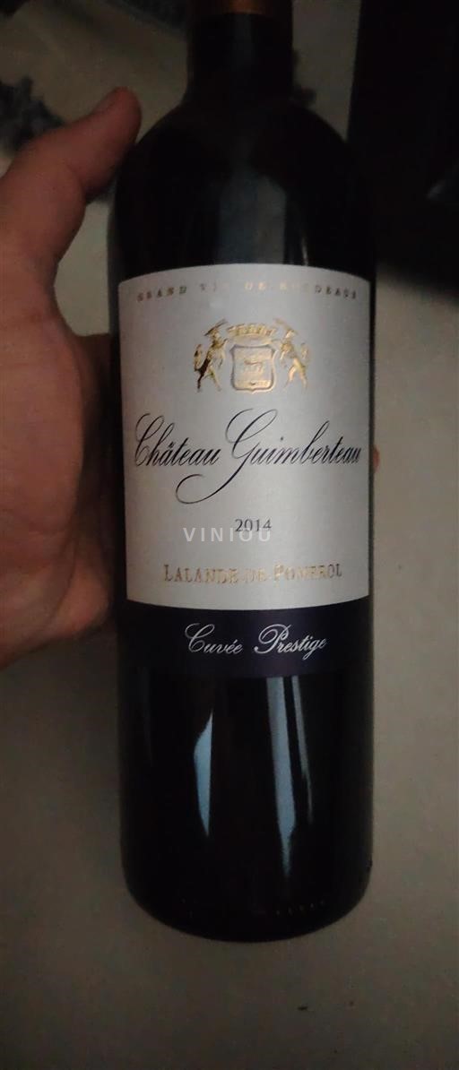 Burdeos Lalande-de-Pomerol Château Guimberteau Prestige 2014