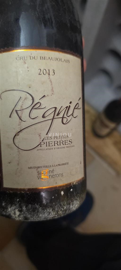 Beaujolais Régnié Les Petites Pierres 2013