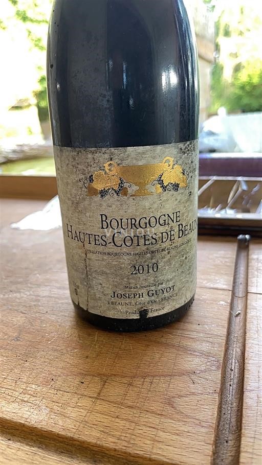 Bourgogne Ikke specificeret Joseph Guyot 2010