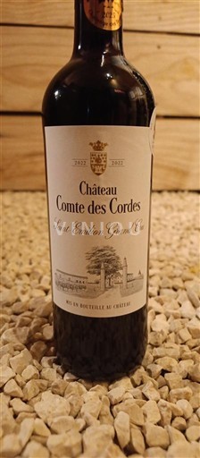 Bordeaux Saint-Émilion Grand Cru Château Comte des Cordes 2022