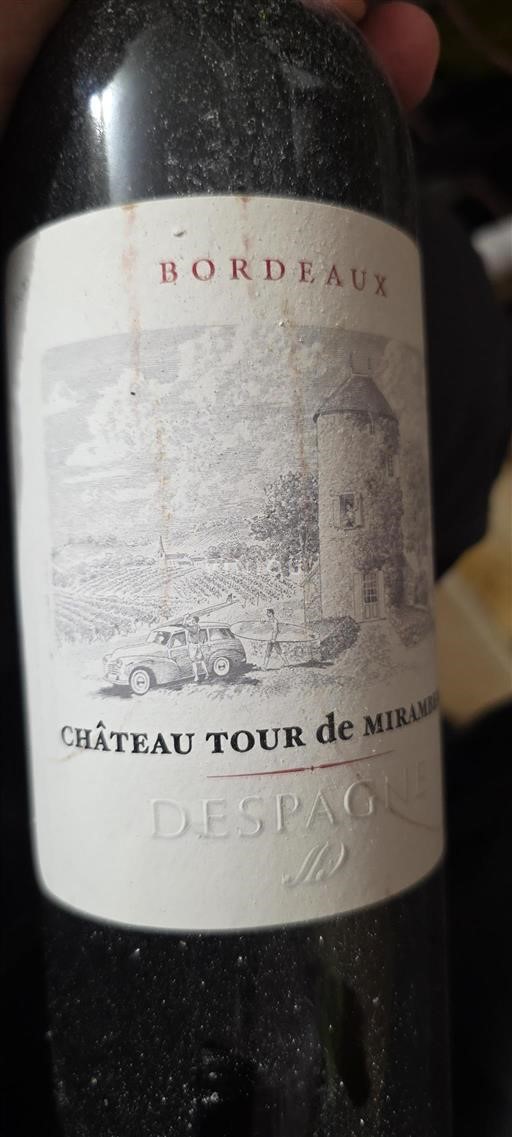 Burdeos Bordeaux Château Tour de Mirambeau 2015