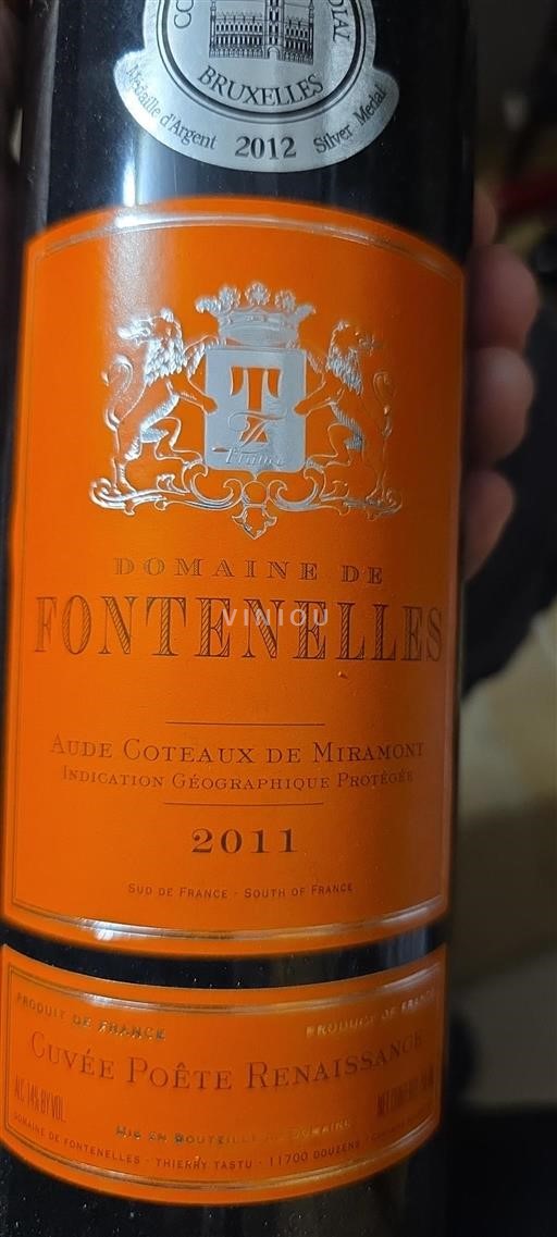Languedoc Unspecified Domaine Fontenelles Poète Renaissance 2011
