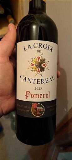 Bordo Pomerol La Croix de Cantereau 2023