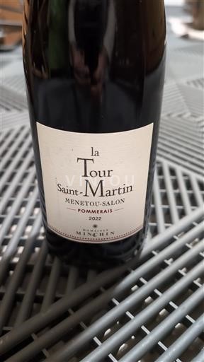 Thung lũng sông Loire Menetou-salon La Tour Saint-Martin Pommerais 2022