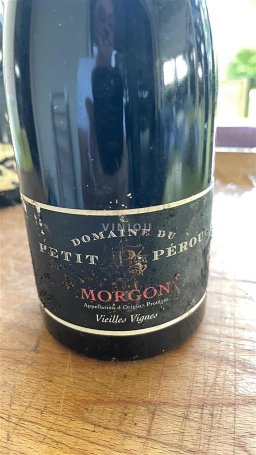Beaujolais Morgon Domaine Petit Pérou Vieilles Vignes Não Sazonado