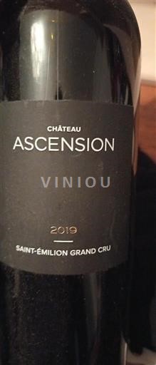 Bordeaux Saint-Émilion Grand Cru Château Ascension 2019