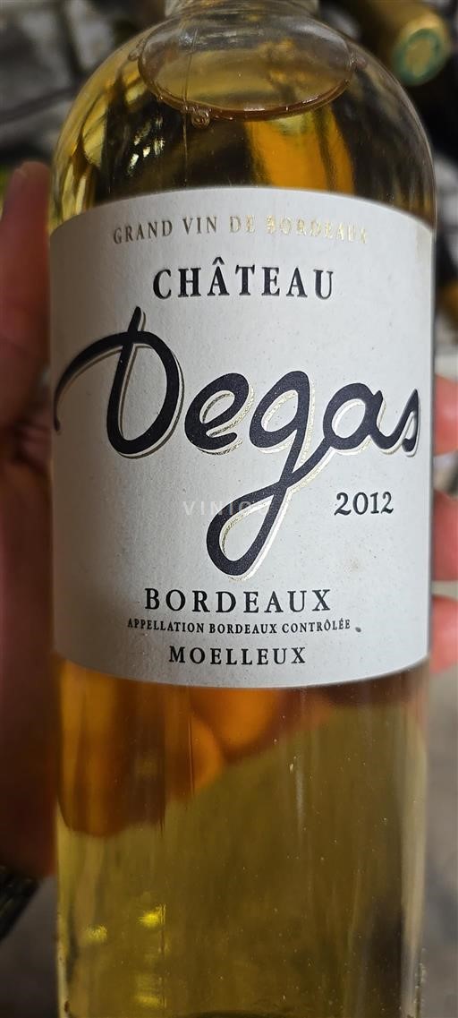 Bordeaux Château Degas 2012