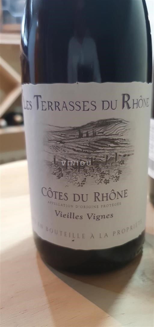 Vale do Ródano Côtes-do-Ródano Les Terrasses du Rhône Vieilles Vignes 2022