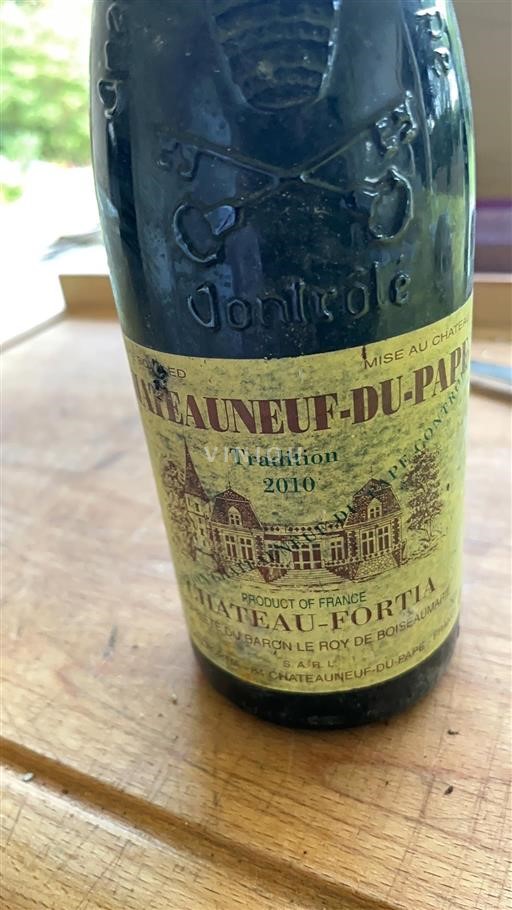 Thung lũng Rhône Châteauneuf-du-pape Château Fortia Tradition 2010