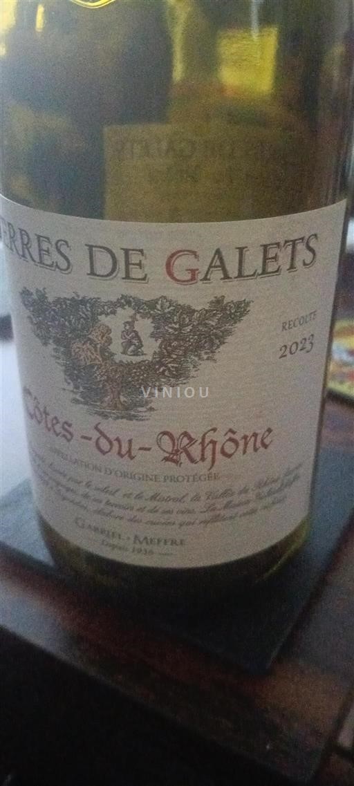 Rhône Valley Côtes du Rhône Gabriel Meffre Terres de Galets 2023
