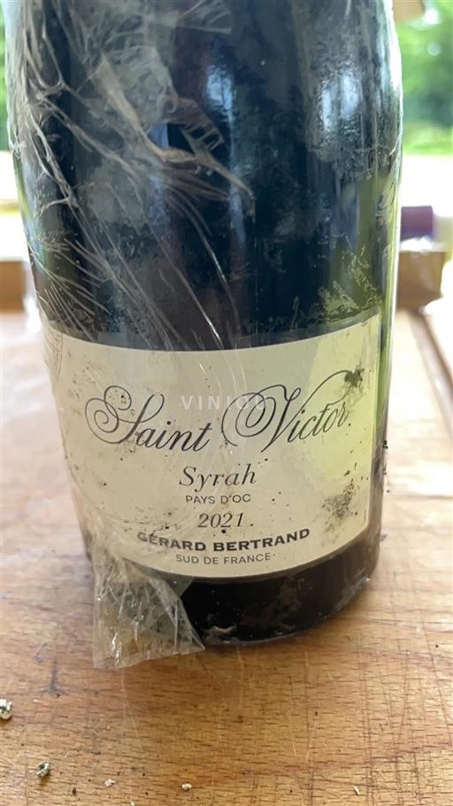 Languedoc-Roussillon Pays d'Oc Gérard Bertrand Saint Victor 2021