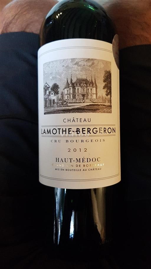 Burdeos Haut-Médoc Cru Bourgeois Château Lamothe-Bergeron 2012