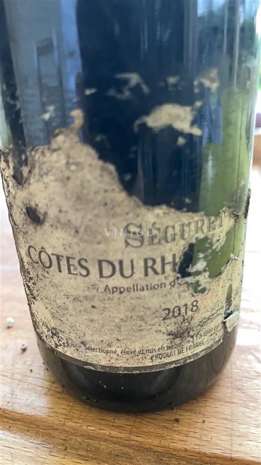 Thung lũng Rhône Côtes-du-rhône Séguret 2018
