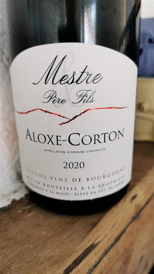 Burgundy Aloxe-Corton Mestre Père & Fils 2020