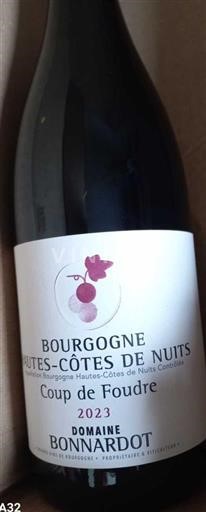 Bourgogne Ikke specificeret Domaine Bonnardot Coup de Foudre 2023