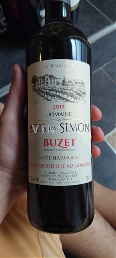 South West Buzet Domaine Bois de Simon Harmonie 2019