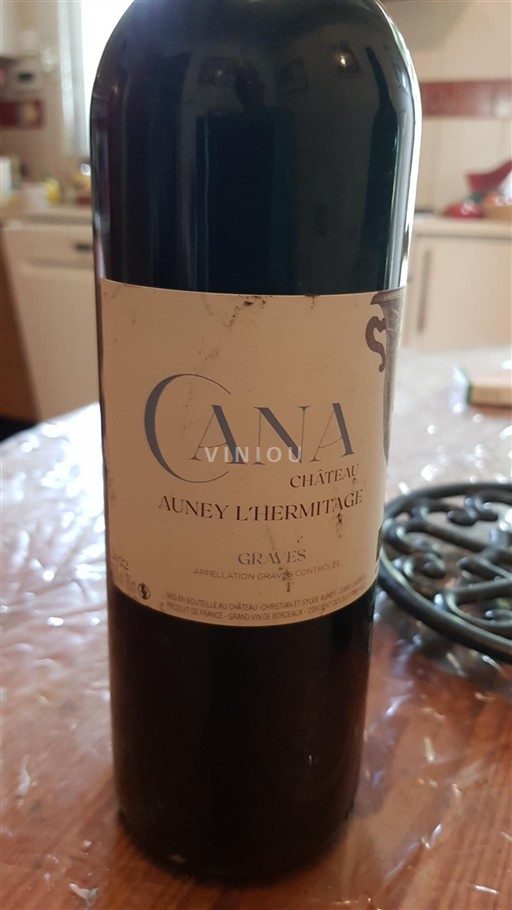 Bordeaux Graves Château Auney L'Hermitage Cana 2022